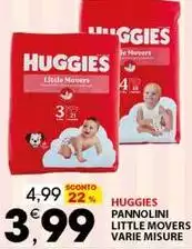 Huggies - Pannolini Little Movers Huggies - Pannolini Little Movers