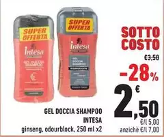 Intesa - Gel Doccia Shampoo