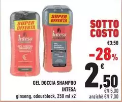 Intesa - Gel Doccia Shampoo