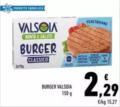 Valsoia - Burger Valsoia - Burger