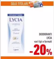 Lycia - Deodoranti