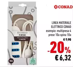 Conad - Linea Materiale Elettrico Conad - Linea Materiale Elettrico