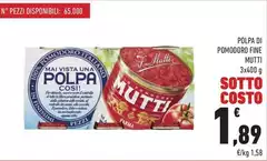 Mutti - Polpa Di Pomodoro Fine
