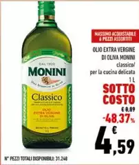 Monini - Olio Extra Vergine Di Oliva Monini - Olio Extra Vergine Di Oliva