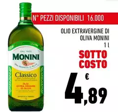 Monini - Olio Extravergine Di Oliva Monini - Olio Extravergine Di Oliva