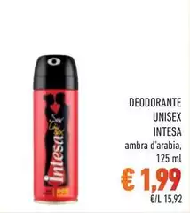 Intesa - Deodorante Unisex