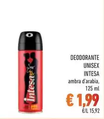 Intesa - Deodorante Unisex