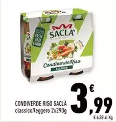Saclà - Condiverde Riso