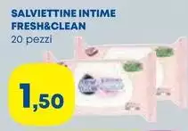 Fresh & Clean - Salviettine Intime