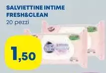 Fresh & Clean - Salviettine Intime