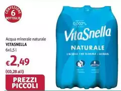 Vitasnella - Acqua Minerale Naturale Vitasnella - Acqua Minerale Naturale