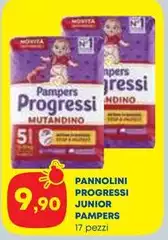 Pampers - Pannolini Progressi Junior