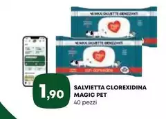 Magic Pet - Salvietta Clorexidina