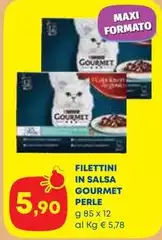 Purina - Filettini In Salsa Gourmet Perle Purina - Filettini In Salsa Gourmet Perle