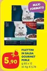 Purina - Filettini In Salsa Gourmet Perle Purina - Filettini In Salsa Gourmet Perle