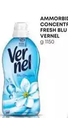 Vernel - Ammorbidente Concentrate Fresh Blu