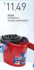 Vileda - Supermocio Sistema Lavapavimenti Vileda - Supermocio Sistema Lavapavimenti