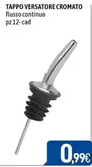 Tappo Versatore Cromato Tappo Versatore Cromato