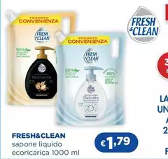 Fresh & Clean - Sapone Liquido Ecoricarica