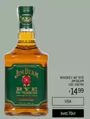 Jim beam - Whiskey 40 Rve Jim beam - Whiskey 40 Rve