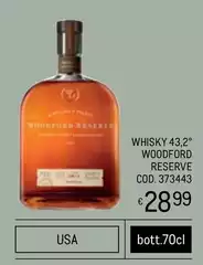 Whisky Woodford Reserve Whisky Woodford Reserve
