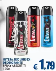 Intesa - Deodorante Spray Assortiti