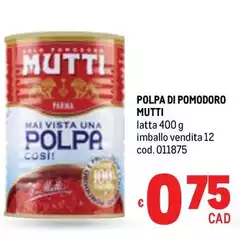 Mutti - Polpa Di Pomodoro