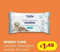 Speedy Care - Care Salviette Detergenti Animali