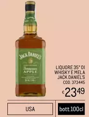 Apple - Liquore 35° Di Whisky E Mela Jack Daniel's