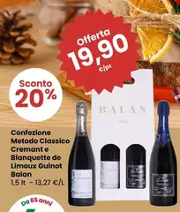 Confezione Metodo Classico Cremant E Blanquette De Limoux Guinot