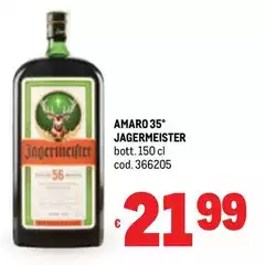 Jagermeister - Amaro 35°