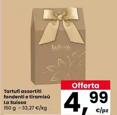 La suissa - Tartufi Assortiti Fondenti E Tiramisù