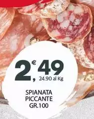 Spianata Piccante