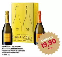 Valdobbiadene - Confezione Spumante Prosecco Superiore DOCG Di Cartizze E Rive Di Colbertaldo Valdobbiadene - Confezione Spumante Prosecco Superiore DOCG Di Cartizze E Rive Di Colbertaldo