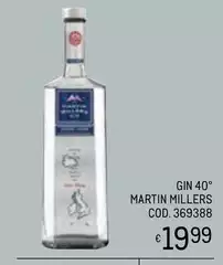 Gin 40° Martin Millers Cod. 369388