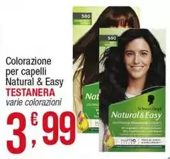 Testanera - Colorazione Per Capelli Natural & Easy Testanera - Colorazione Per Capelli Natural & Easy