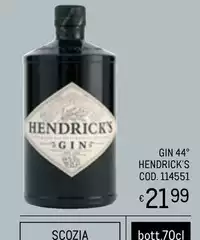Hendrick's - Gin 44°