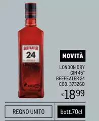 Beefeater - London Dry Gin 45° 24