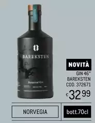 Gin 46° Barekssten