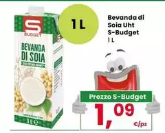 S budget - Bevanda Di Soia Uht