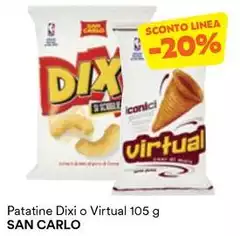 San Carlo - Patatine Dixi O Virtual San Carlo - Patatine Dixi O Virtual