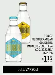 Tonic/mediterranean Goldberg Imballo Vendita 24 Cod. 372325/ 372326