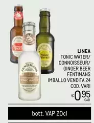 Lines - Tonic Water/ Connoisseur/ Ginger Beer Tentimans Lines - Tonic Water/ Connoisseur/ Ginger Beer Tentimans