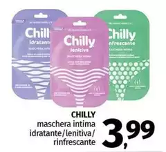 Chilly - Maschera Intima Idratante/lenitiva/rinfrescante Chilly - Maschera Intima Idratante/lenitiva/rinfrescante