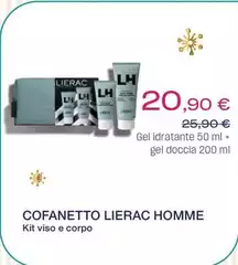 Lierac - Cofanetto Homme