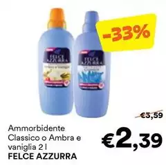 Felce Azzurra - Ammorbidente Classico O Ambra E Vaniglia Felce Azzurra - Ammorbidente Classico O Ambra E Vaniglia