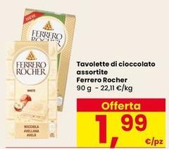Ferrero - Tavolette Di Cioccolato Assortite