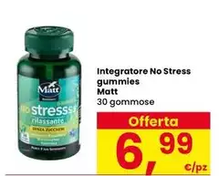 Matt - Integratore No Stress Gummies