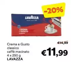 Lavazza - Crema E Gusto Classico Caffè Macinato
