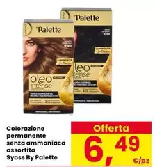 Palette - Colorazione Permanente Senza Ammoniaca Palette - Colorazione Permanente Senza Ammoniaca